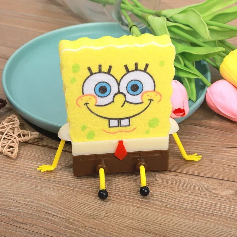 ZABAWNY POJEMNIK NA GĄBKĘ SPONGEBOB + GĄBKA